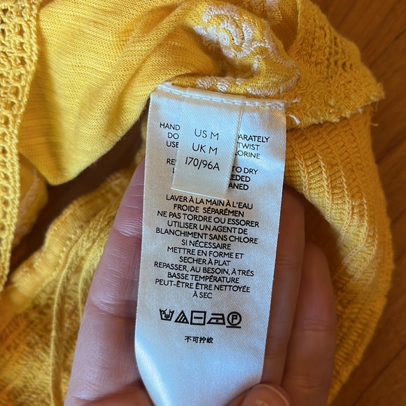 Free People how’s it going Crop Top Tank Top Braided Back - Picture 5 of 7